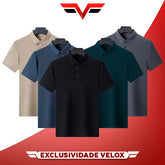 [Leve 5 Pague 3] Camisa Masculina Drax em Seda Gelo e Poliéster (Estilo Indomável!)