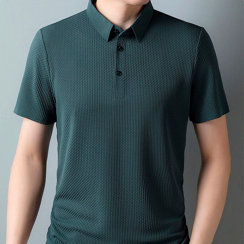 [Leve 5 Pague 3] Camisa Masculina Drax em Seda Gelo e Poliéster (Estilo Indomável!)