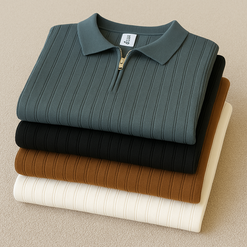 [KIT 4] - Camisa Polo Stanford Ziper
