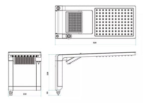 (SOMENTE HOJE) Chuveiro Elétrico De Parede Lorenzetti Acqua Ultra Duo Flex Preto Cromado 6800w 127/220v