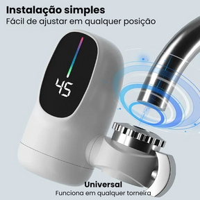 (Compre 1 LEVE 2) Aquecedor de Torneira Turbo Econômico – [LANÇAMENTO EXCLUSIVO 2025]