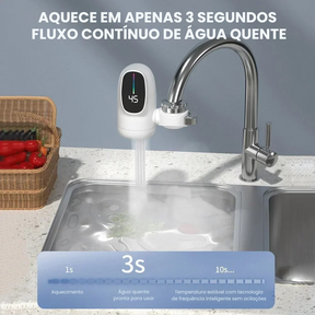 (Compre 1 LEVE 2) Aquecedor de Torneira Turbo Econômico – [LANÇAMENTO EXCLUSIVO 2025]