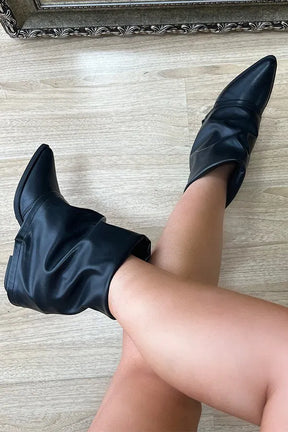 Bota Lapela Lizzy Preto