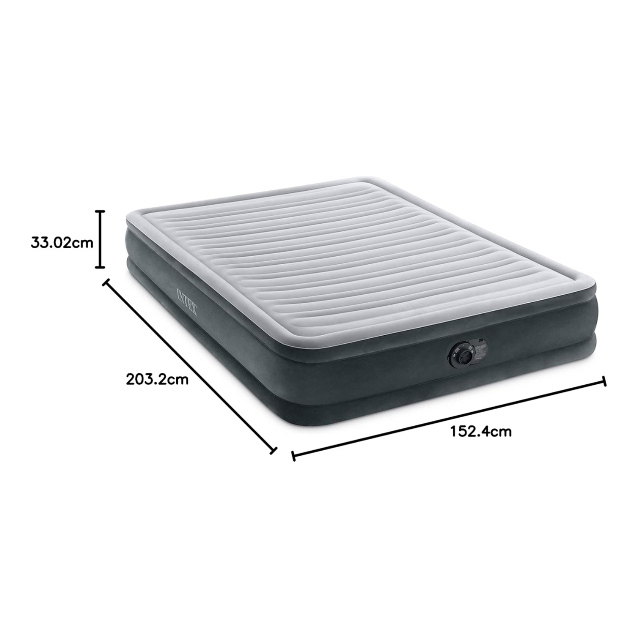 [Últimas Unidades] Colchão Inflável Casal com Bomba Elétrica Interna – Suporta 280kg com Conforto DuraBeam®